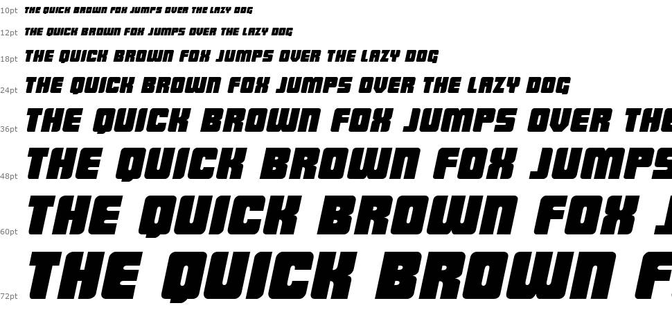 Low Rider BB font Waterfall