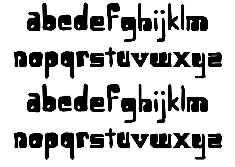 Lower-Optic Fibercase písmo Exempláře
