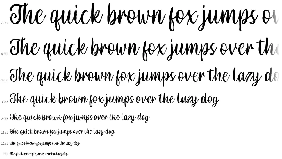 LS Olive 01 Scriptfont waterfall