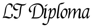 LT Diploma font