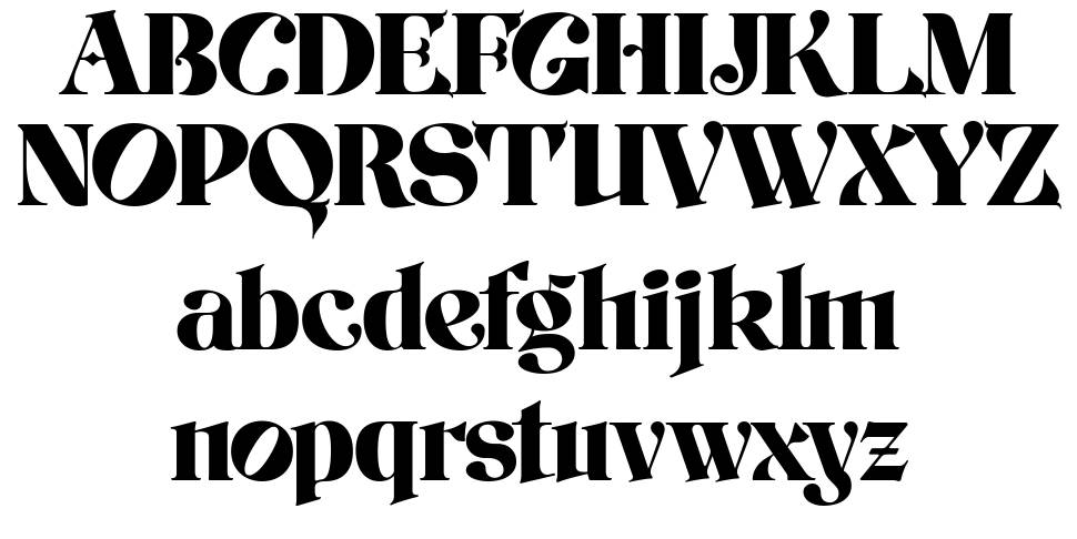 LT Glockenspiel font specimens