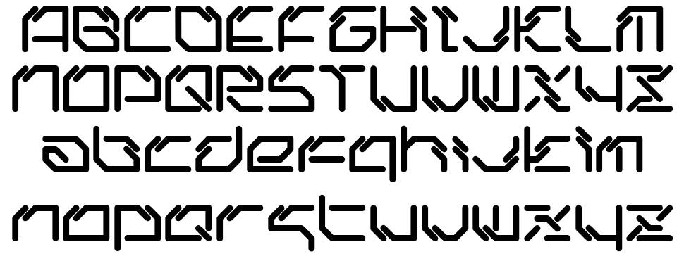 LTR-06: Artcore フォント 標本