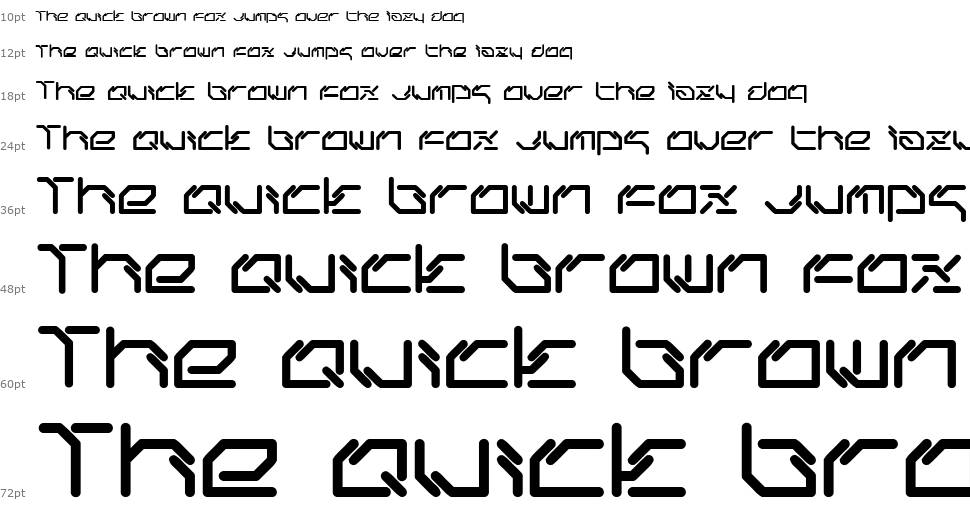 LTR-06: Artcore font Şelale