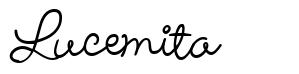 Lucemita шрифт