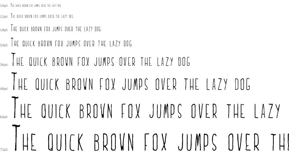 Lucidity font Waterfall