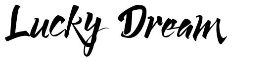 Lucky Dream шрифт