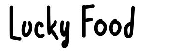 Lucky Food font