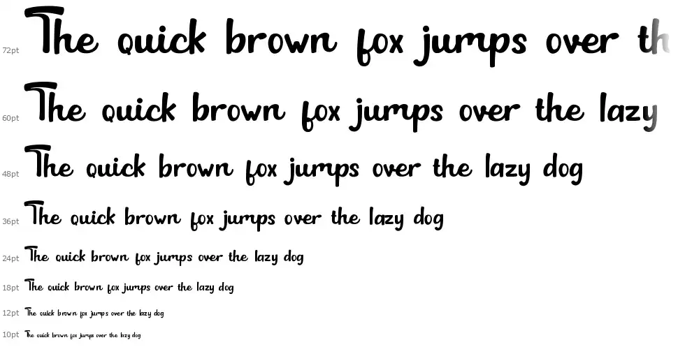 Lucky Shirtfont waterfall