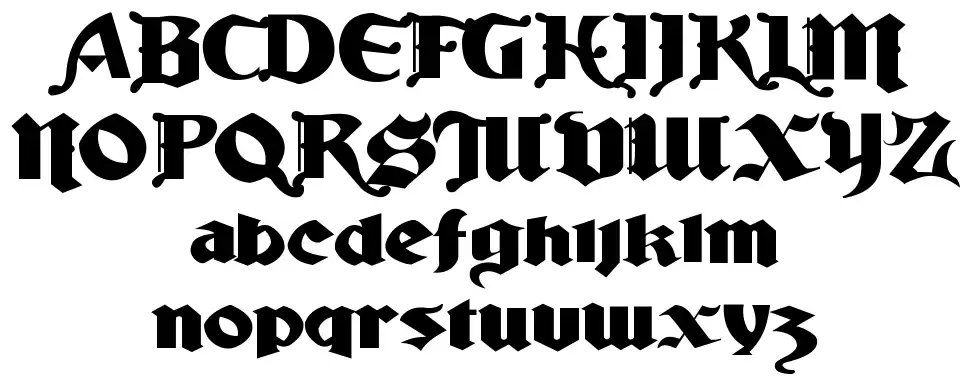Ludlow Strong Ale Font By Sharkshock FontRiver