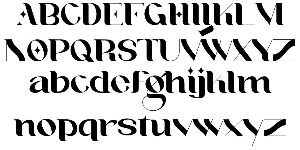 Lugon font specimens