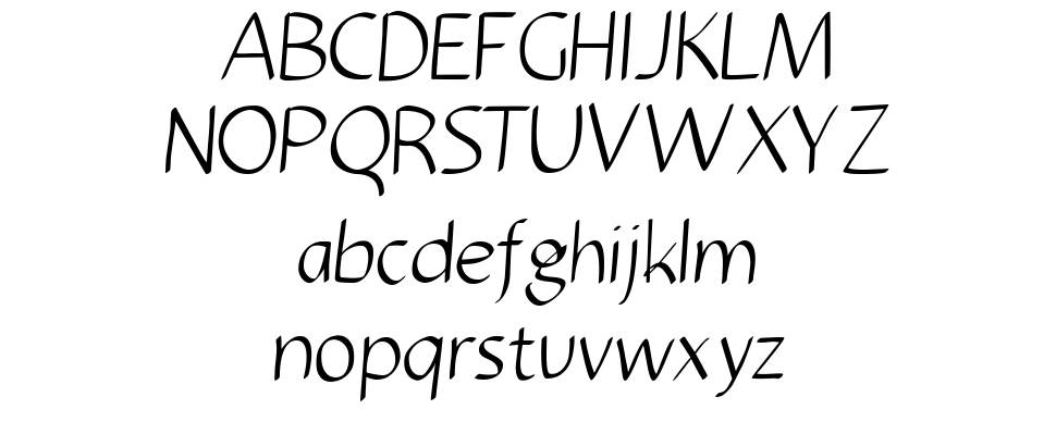 Luis Candara font specimens