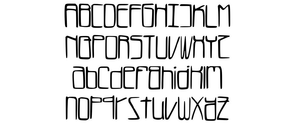 LukeFont フォント 標本