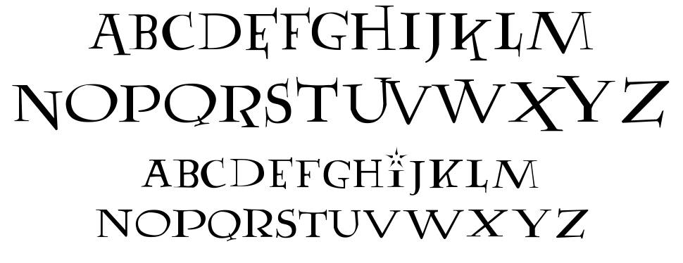 Lumos フォント 標本