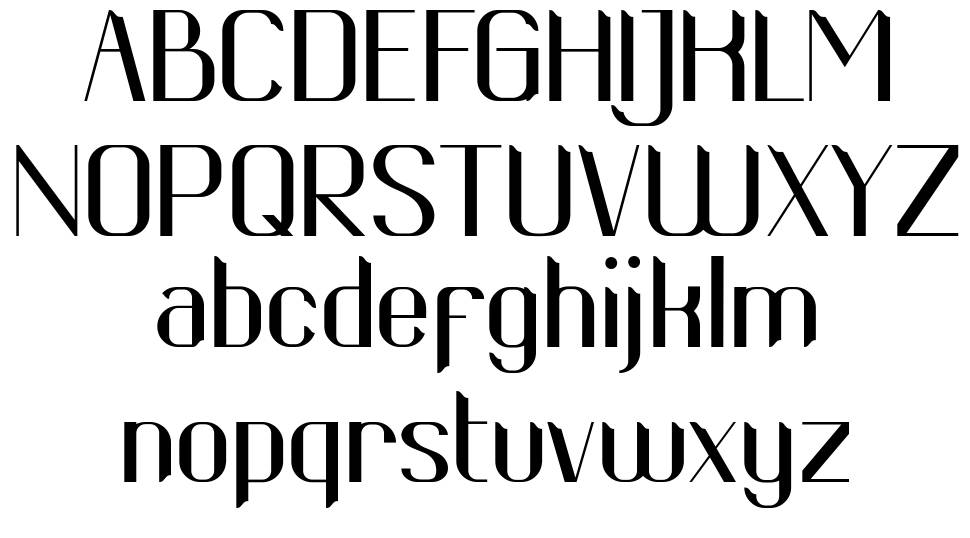 Luvenia 字形 标本