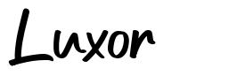 Luxor 字形