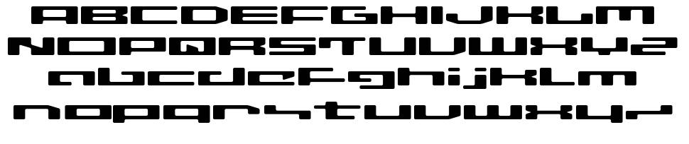 LVDC Disco02 font specimens