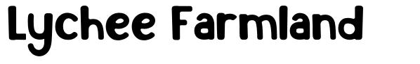 Lychee Farmland шрифт