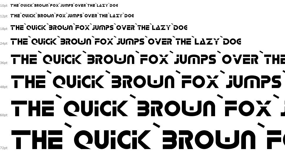 Lynx шрифт Водопад