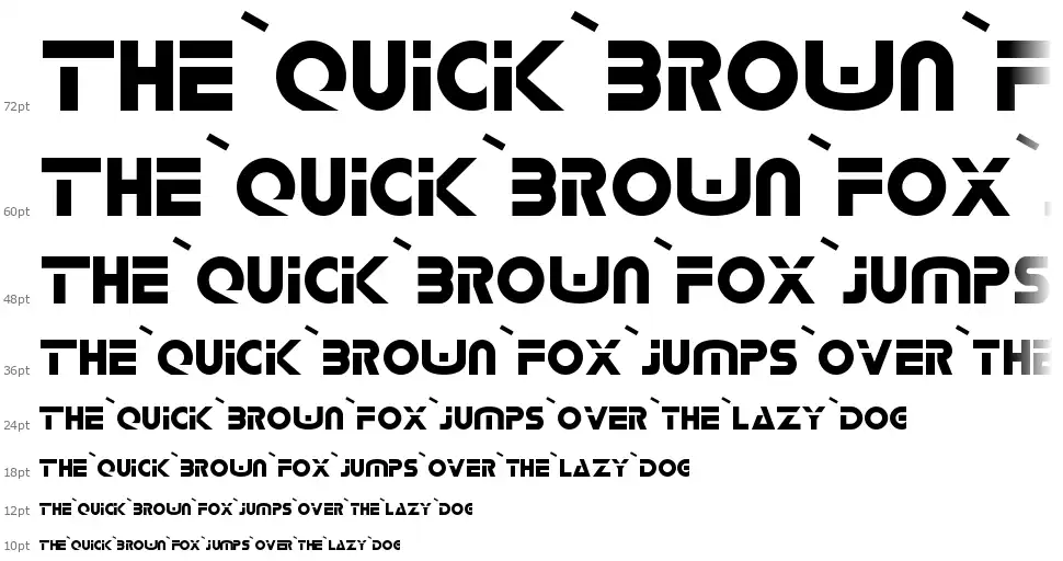 Lynx font Waterfall