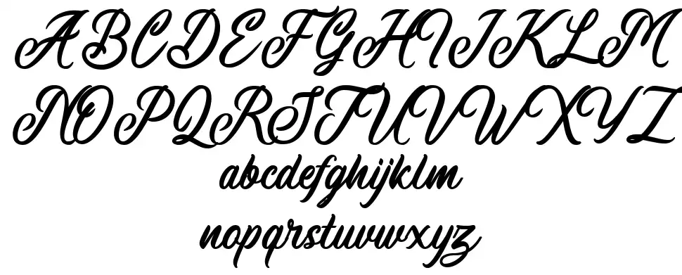 Machineatfont specimens