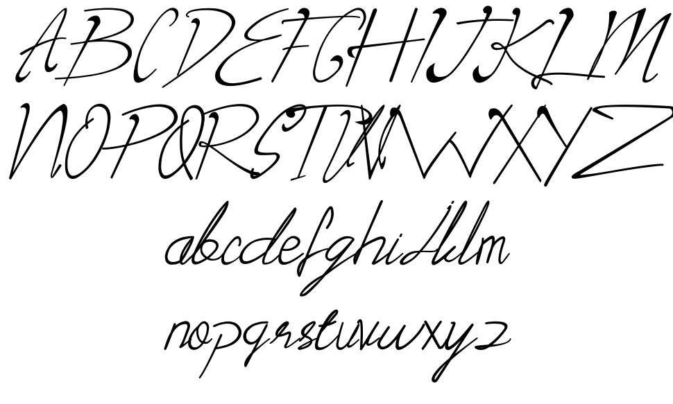 Maclaynt font specimens