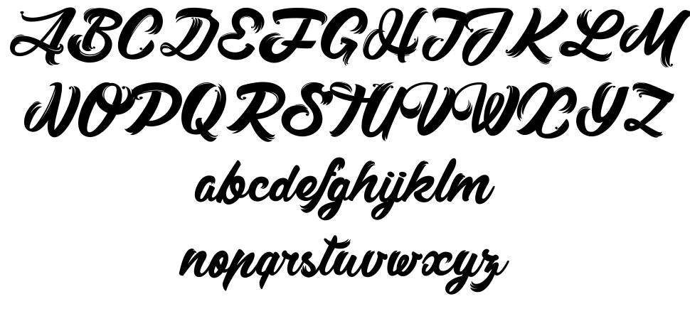 MacLemon font specimens