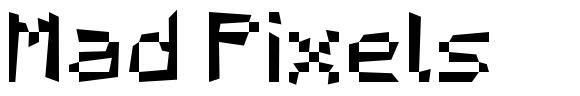 Mad Pixels 字形