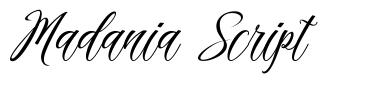 Madania Script font