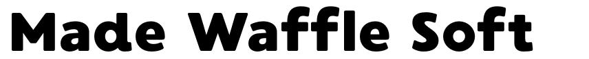 Made Waffle Soft font