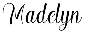 Madelyn шрифт