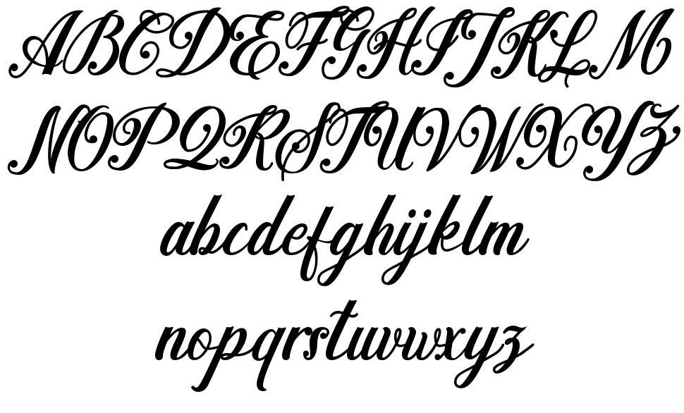 Madena Parlling font