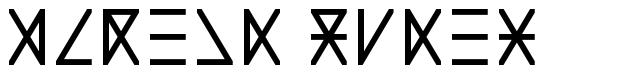 Madeon Runes font