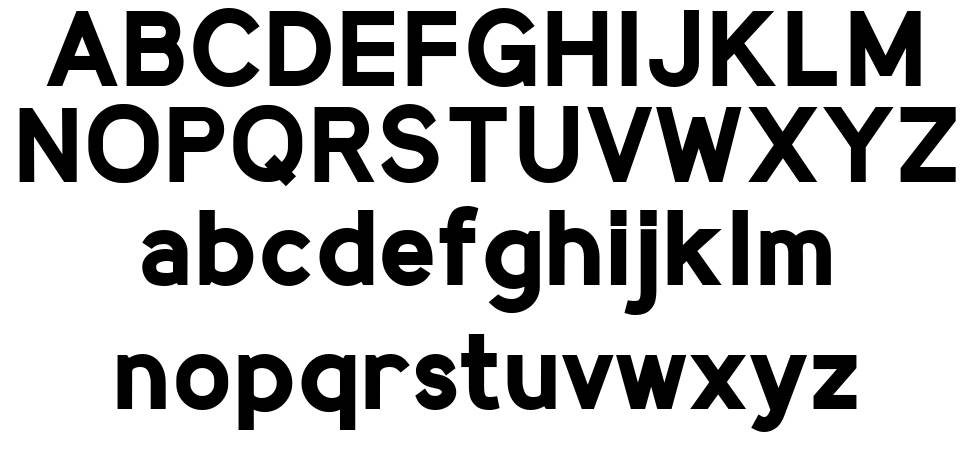 Madeyn Sans font Örnekler