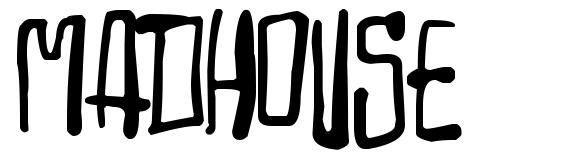 Madhouse шрифт