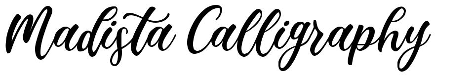 Madista Calligraphy font