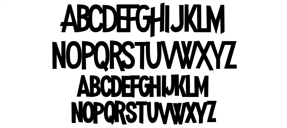 Madness Hyperactive font specimens