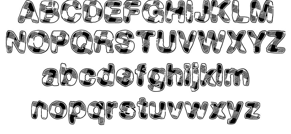MadPicNic font specimens