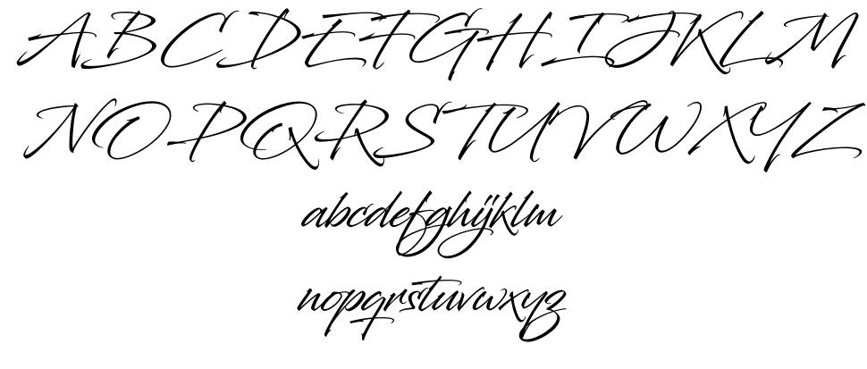 Mafakanev font specimens