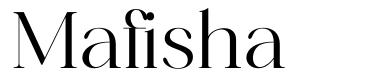 Mafisha font