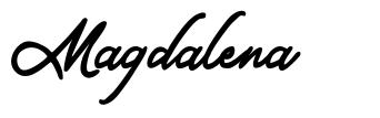 Magdalena 字形