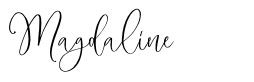 Magdaline schriftart