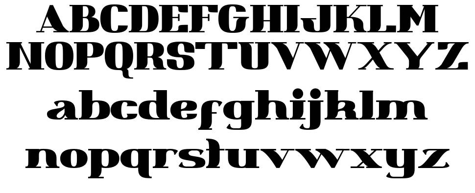 Magento Black font Specimens