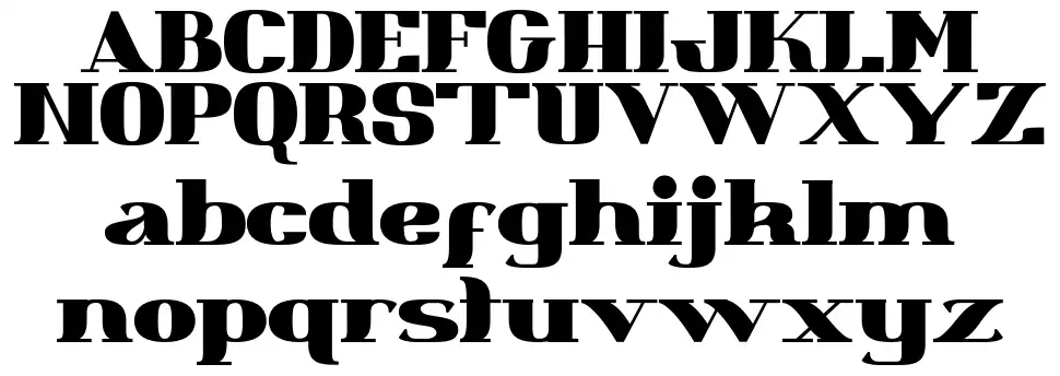 Magento Black schriftart Vorschau