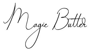 Magic Butter font