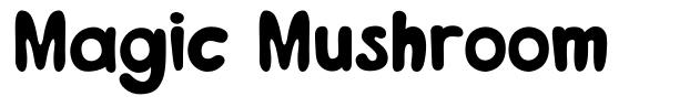 Magic Mushroom font