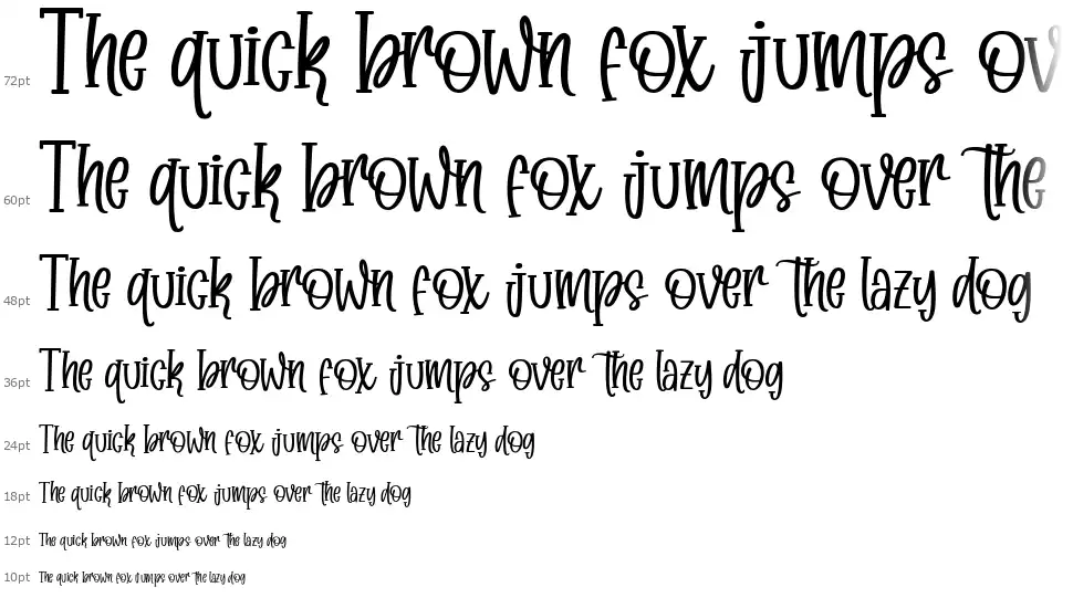 Magic Storyfont waterfall