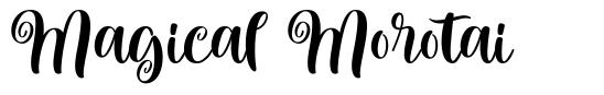 Magical Morotai font