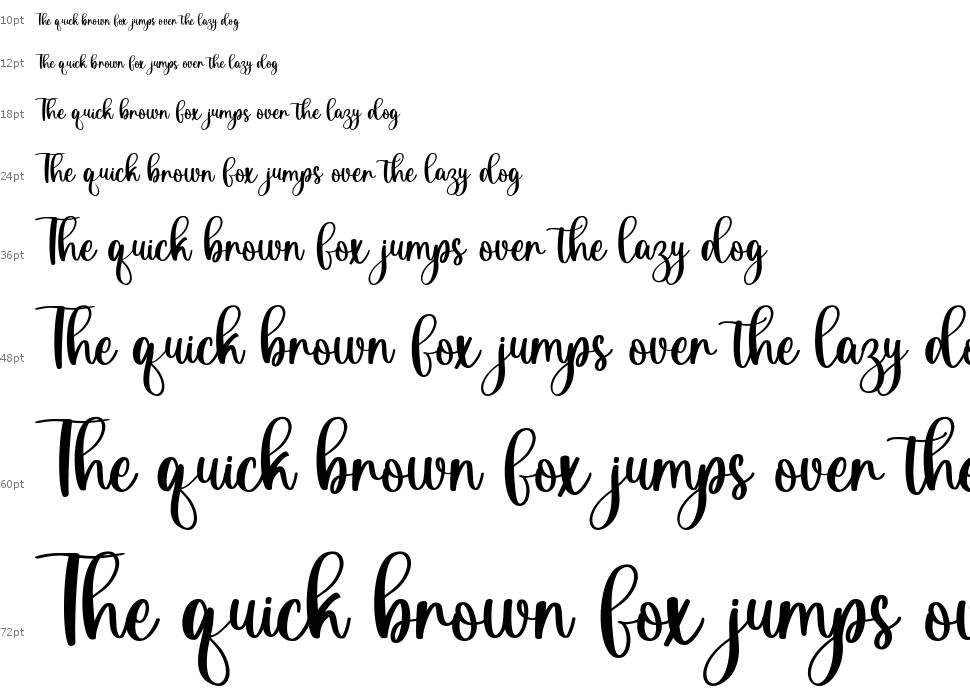 Magical Mystery font Waterfall