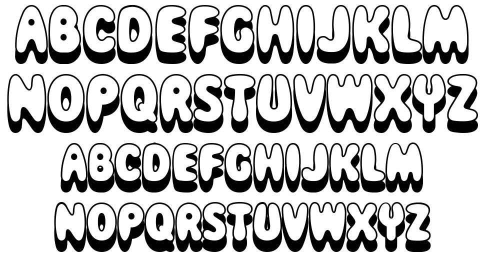 Magical Mystery Tour font specimens