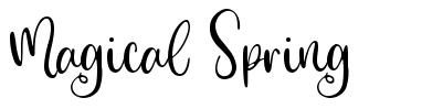 Magical Spring font